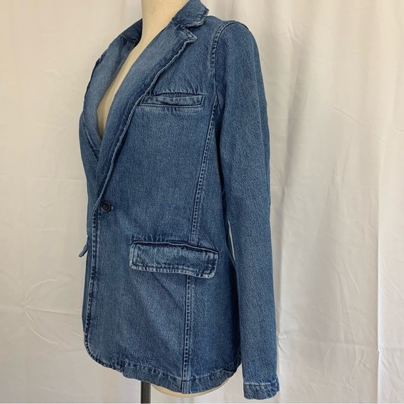 Y2K Gap Denim Blazer - Picture 4 of 6